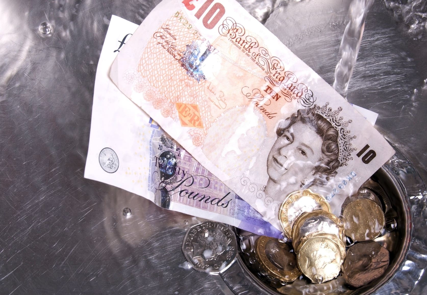 Money down drain 1